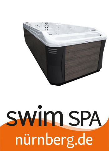 swimSpa - Pool und Marken-Logo
